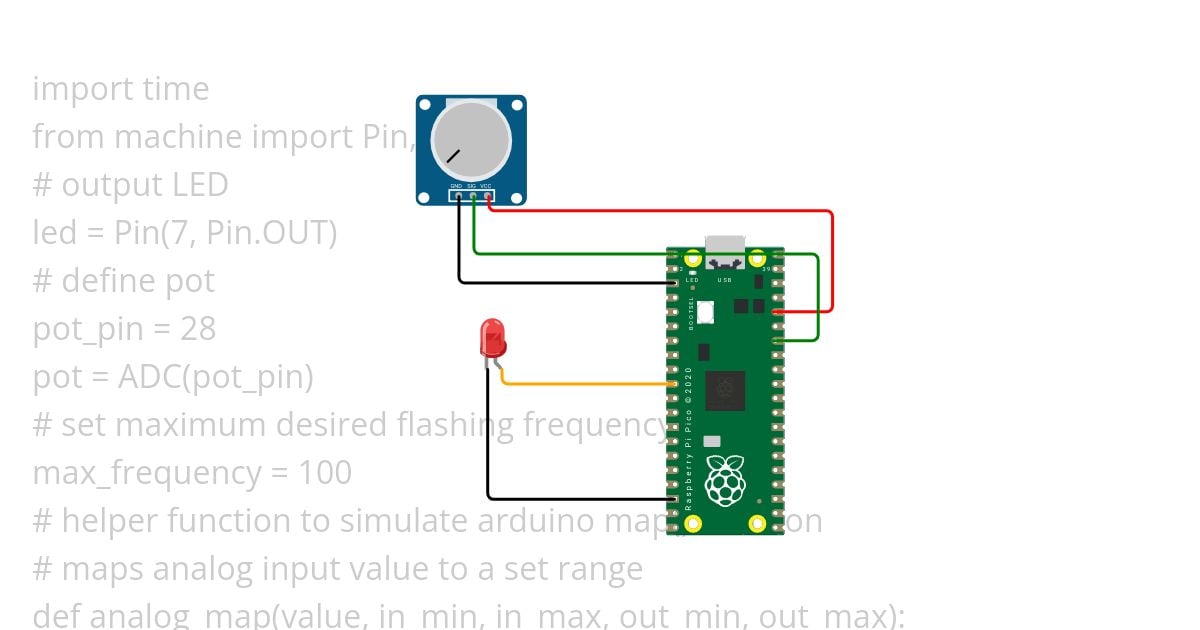 analogblinkerled simulation