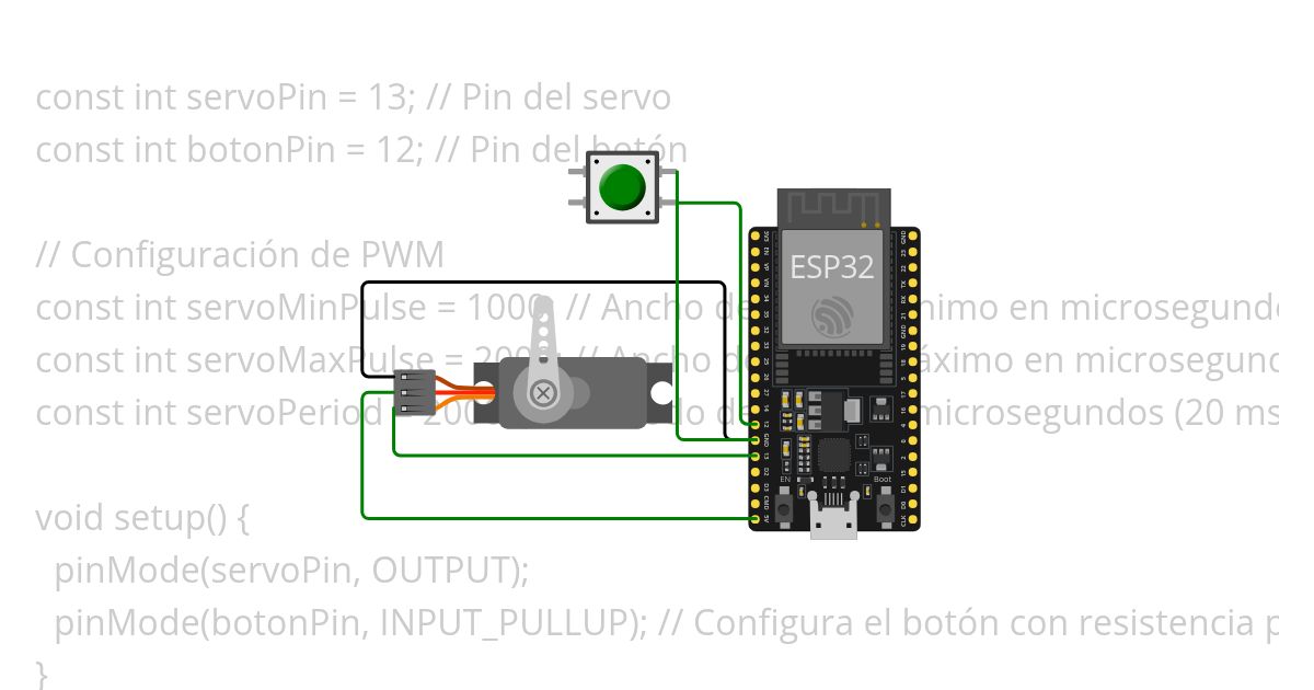 Control de Acceso con Reconocimiento Facial: Usando una cámara ESP32-CAM y un servo motor para simular una puerta. simulation