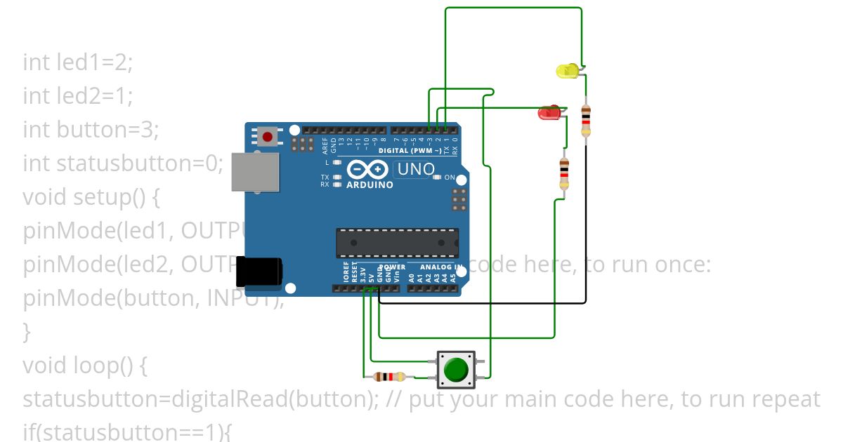 Flip flop with push button test simulation