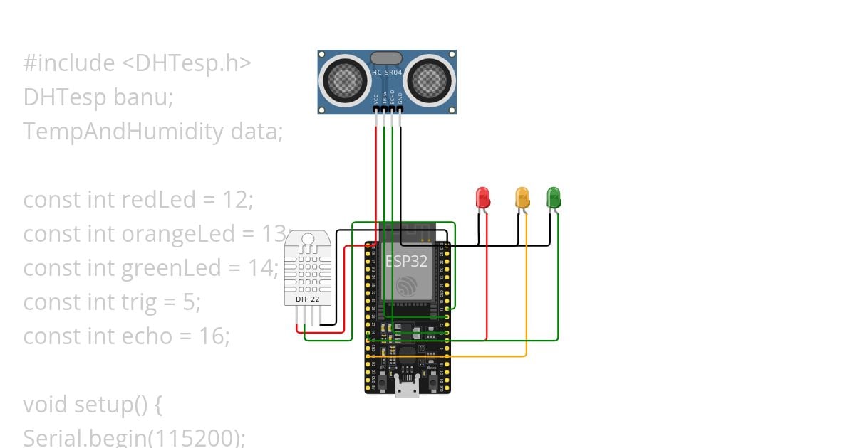 DTH and Ultra sensor NM simulation