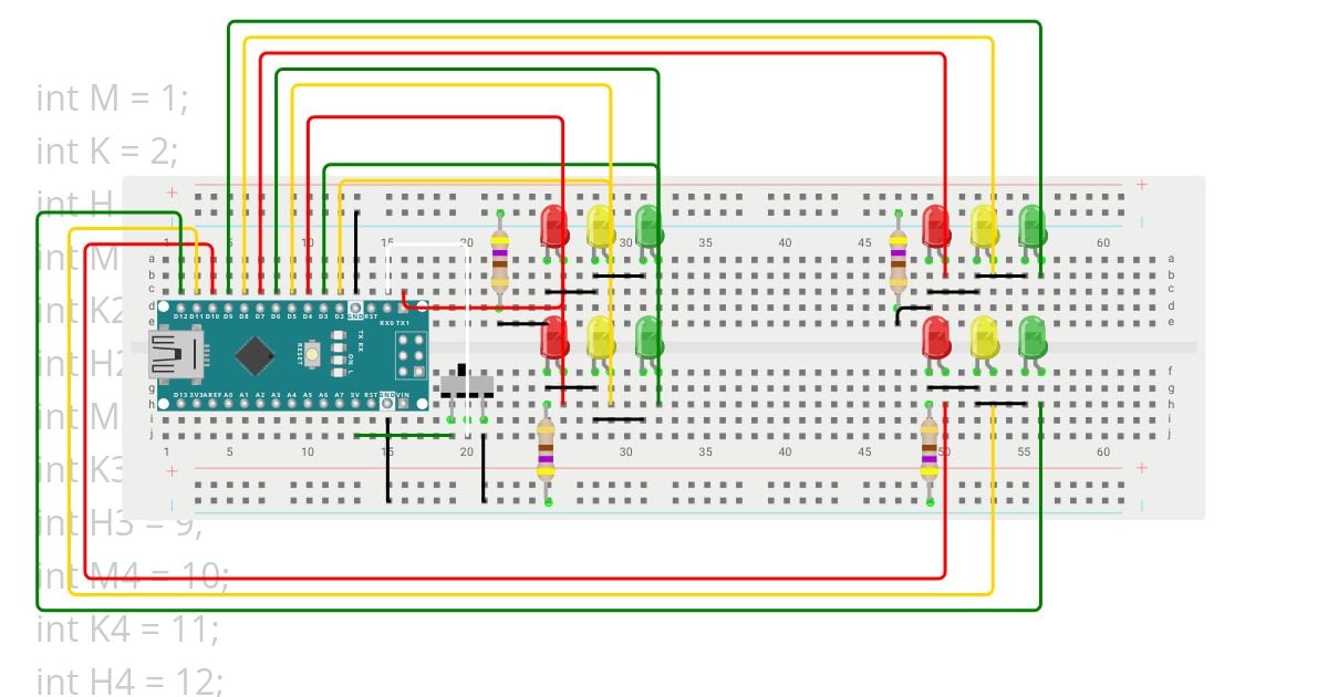2.Lampu Lalu Lintas simulation