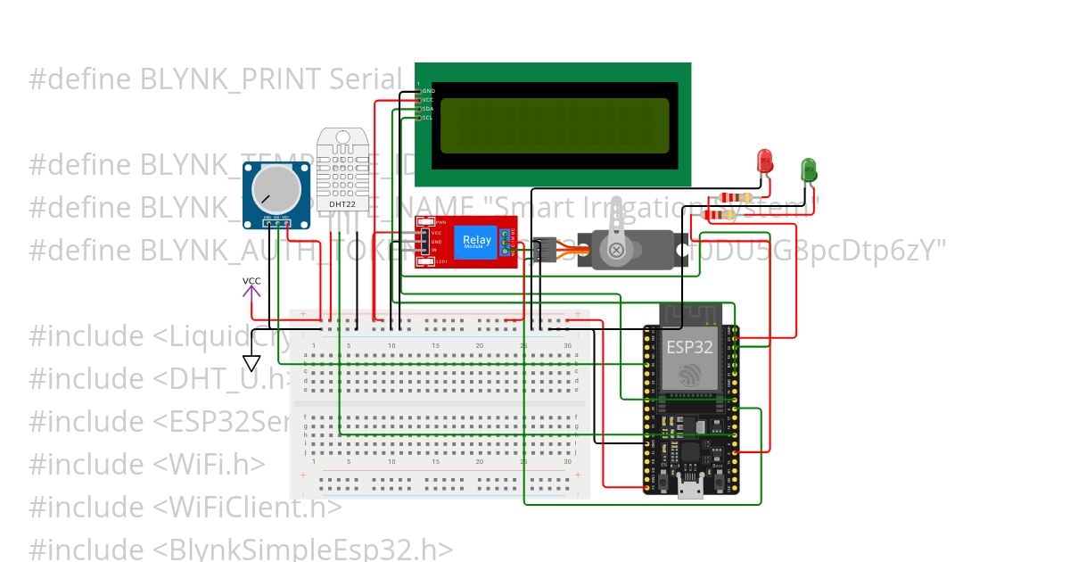 Smart Irrigation System with esp32 Using IoT Copy (3) simulation