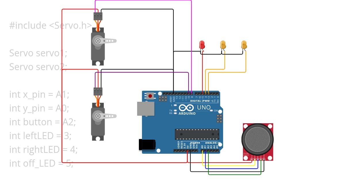 Controlling Actuators in Arduino (Supplementary Activity) simulation