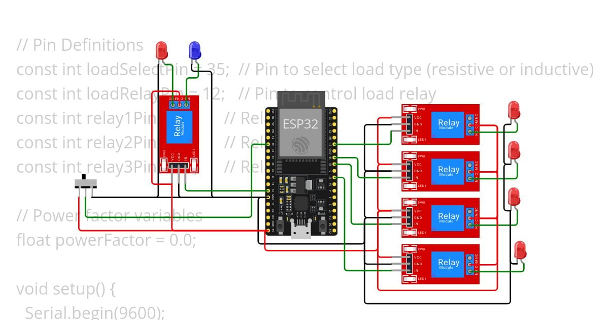 Power Factor simulation