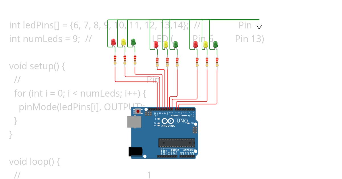 test2-LED slide simulation