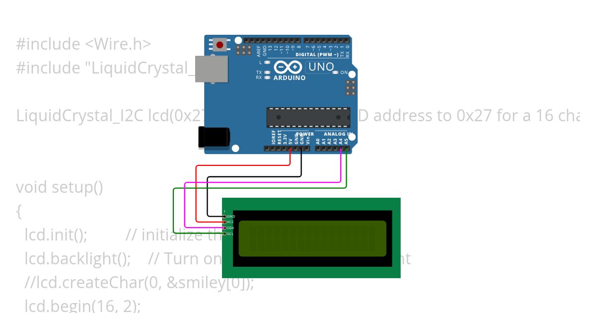lcdi2c simulation