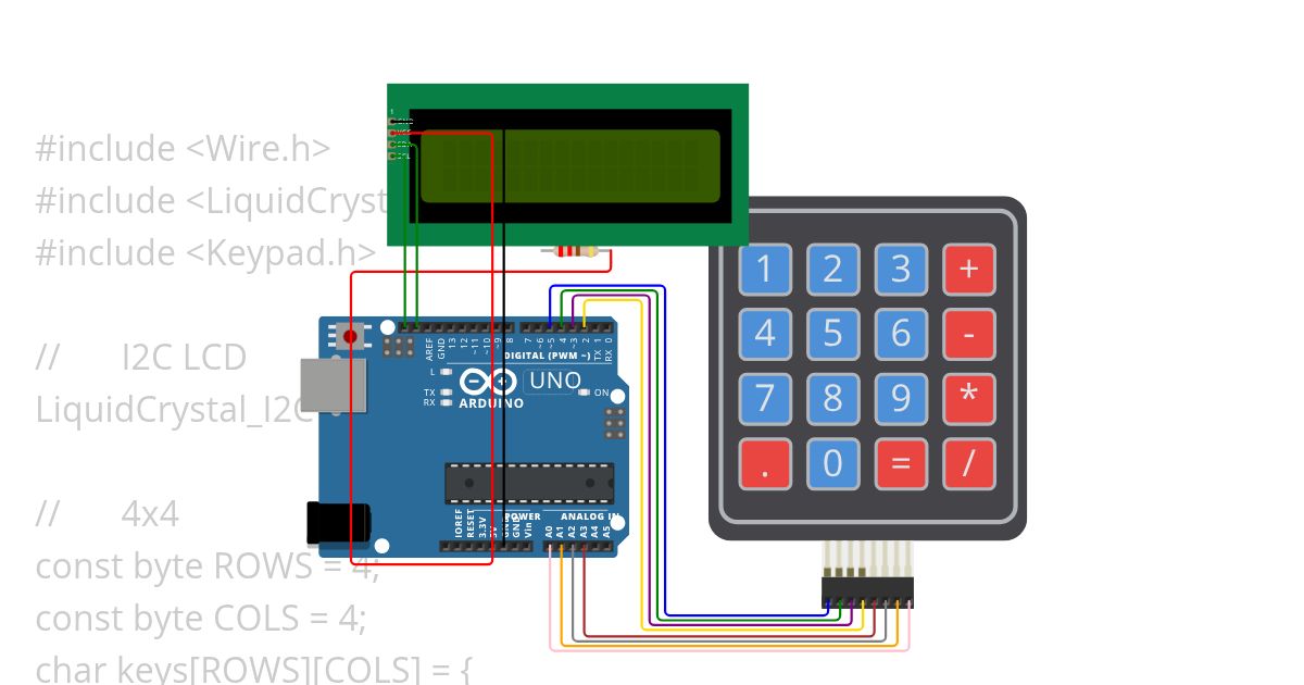 calculator.ino Copy simulation