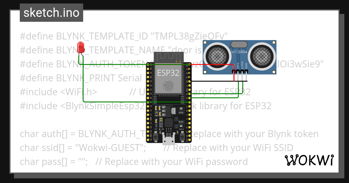 sensor - Wokwi ESP32, STM32, Arduino Simulator