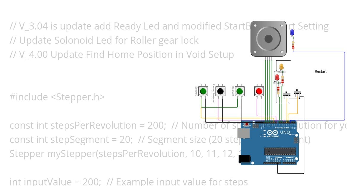 V_4.00 Find Home Position  simulation