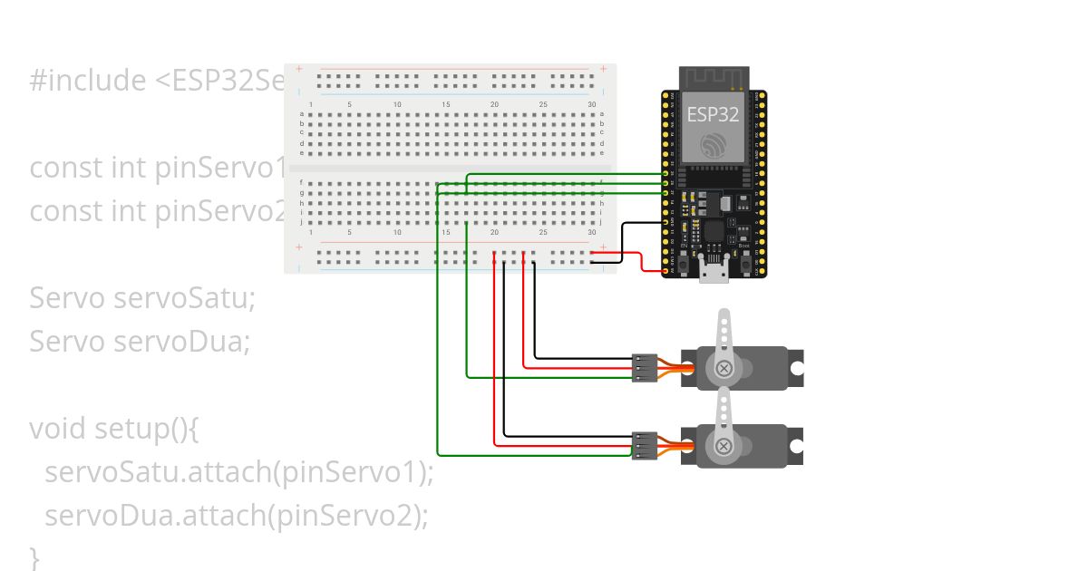 Servo simulation