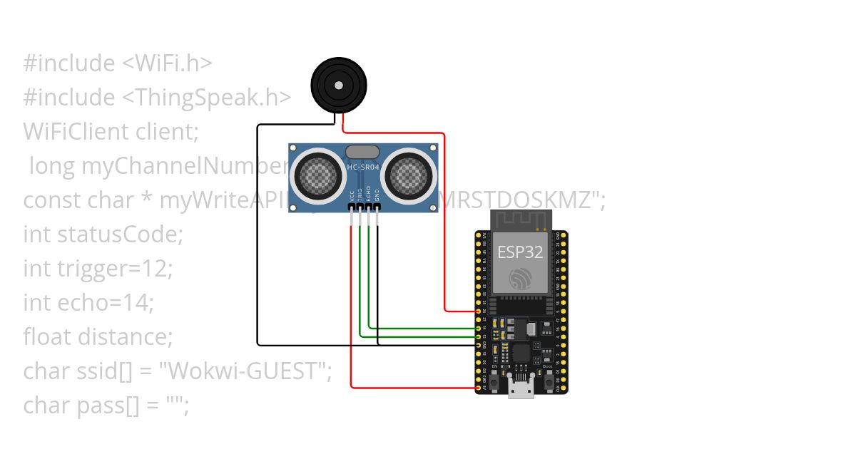 ultrasonic sensor glass Copy simulation