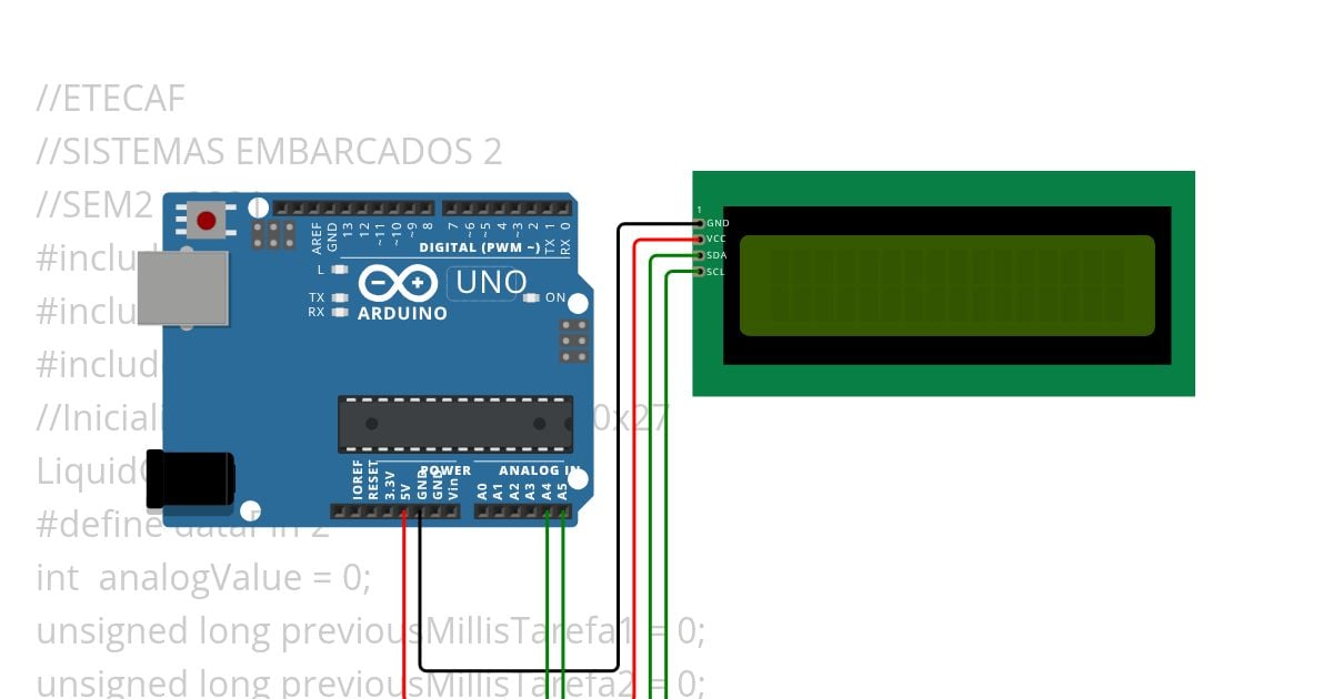 lcd em millis  simulation