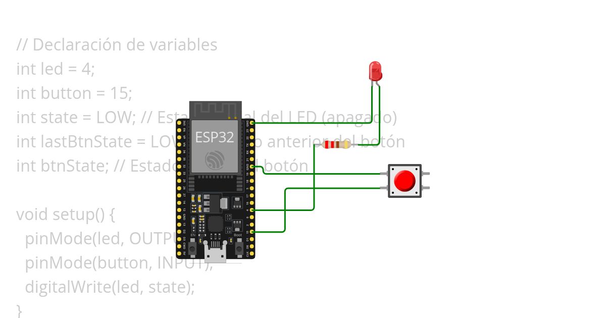 Toggle en C simulation
