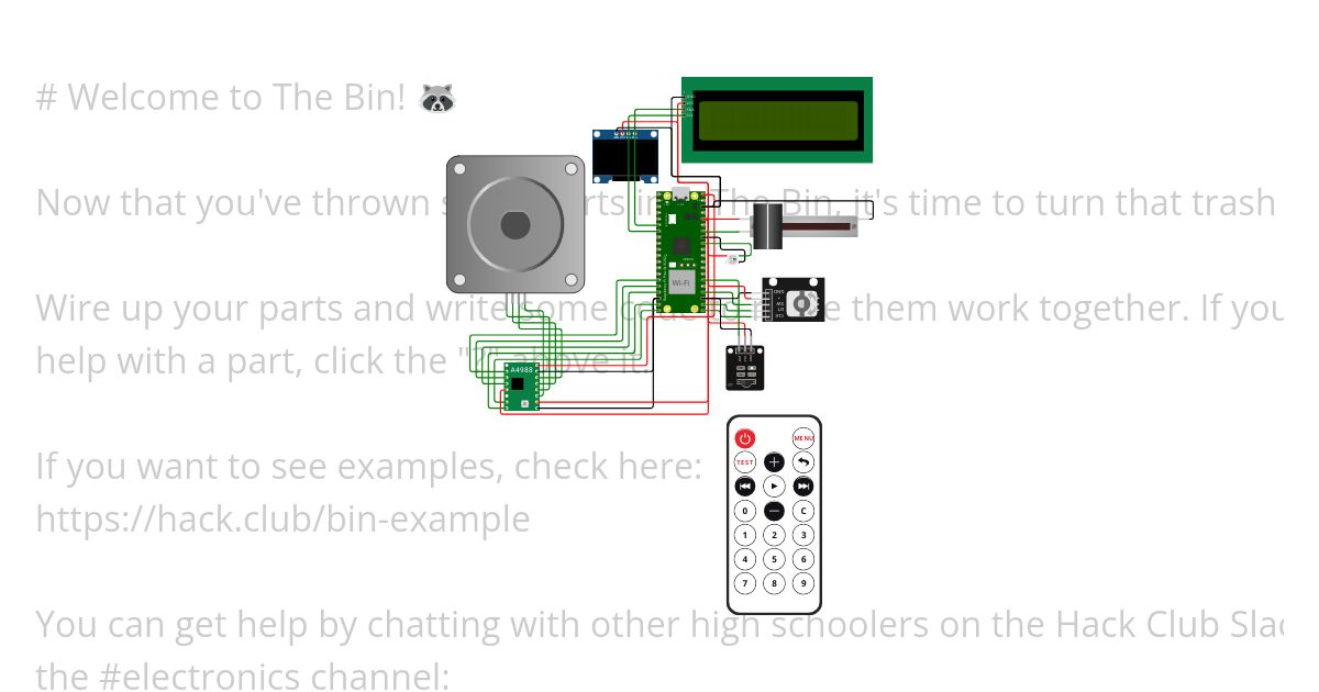 Bin Project - Camera Zoom Remote simulation