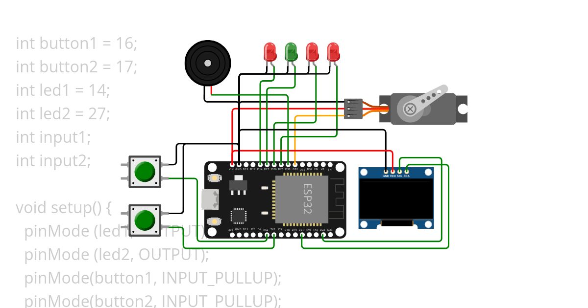 YSC2024- Push button on off simulation