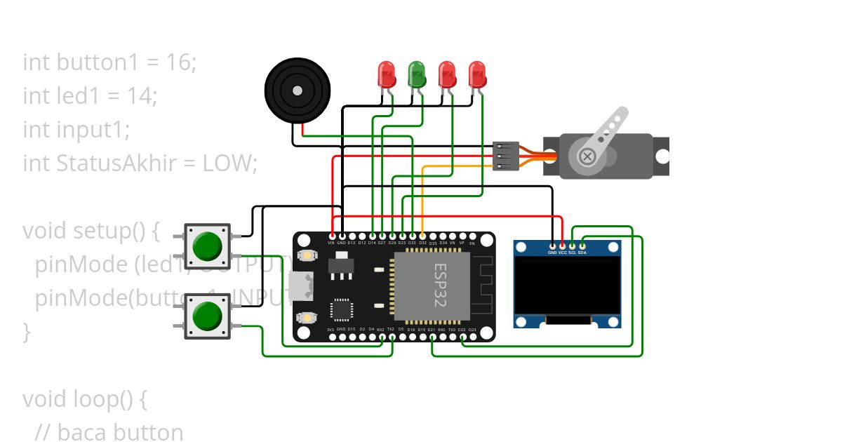 YSC2024- Push button- Push on push again off simulation