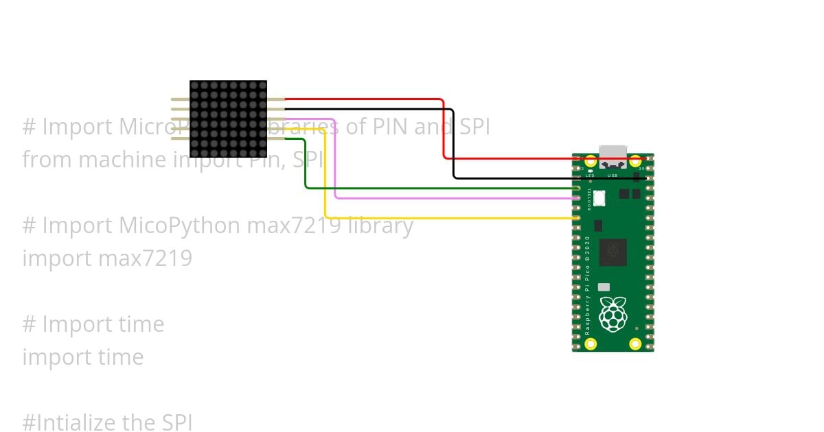 led matrix simulation