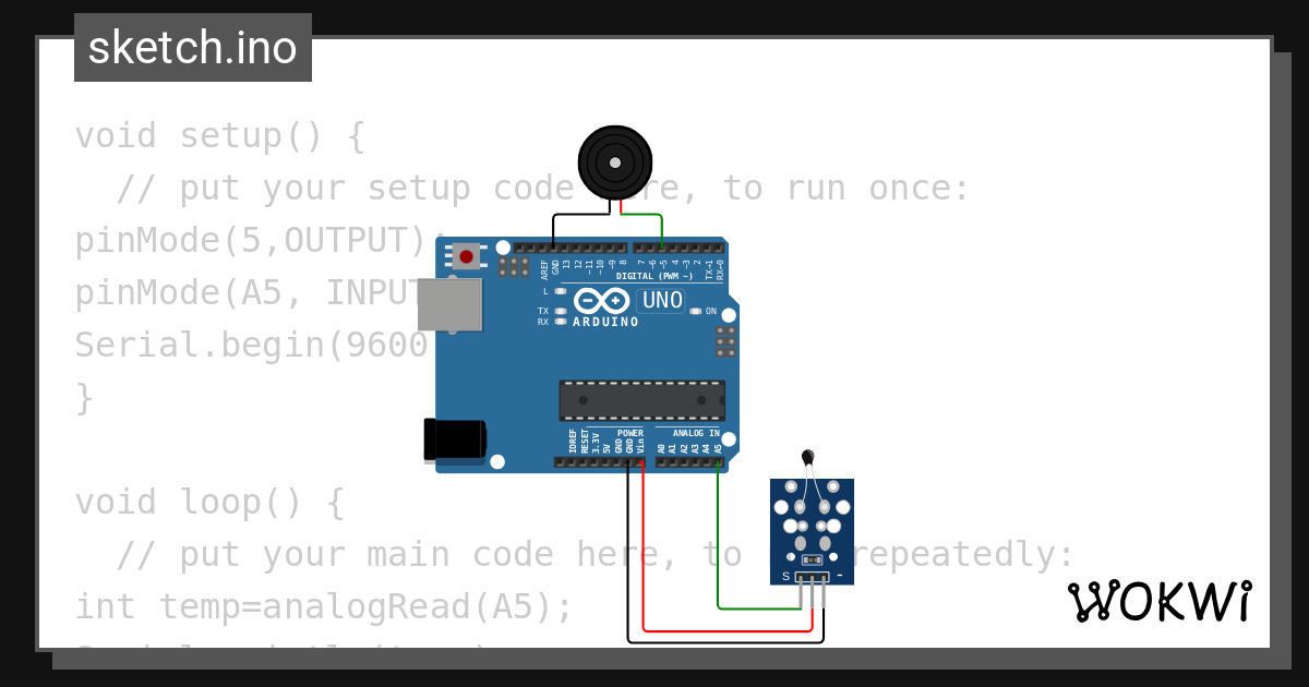 Buzzer - Wokwi ESP32, STM32, Arduino Simulator