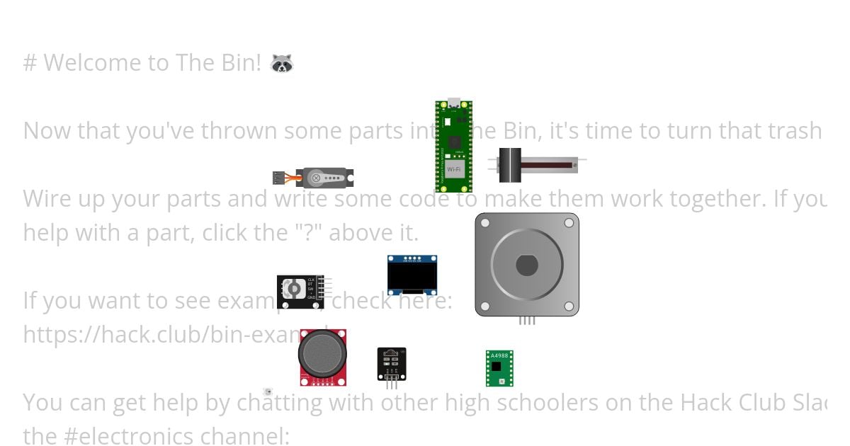 Bin Project - Camcorder Zoom and Focus remote simulation