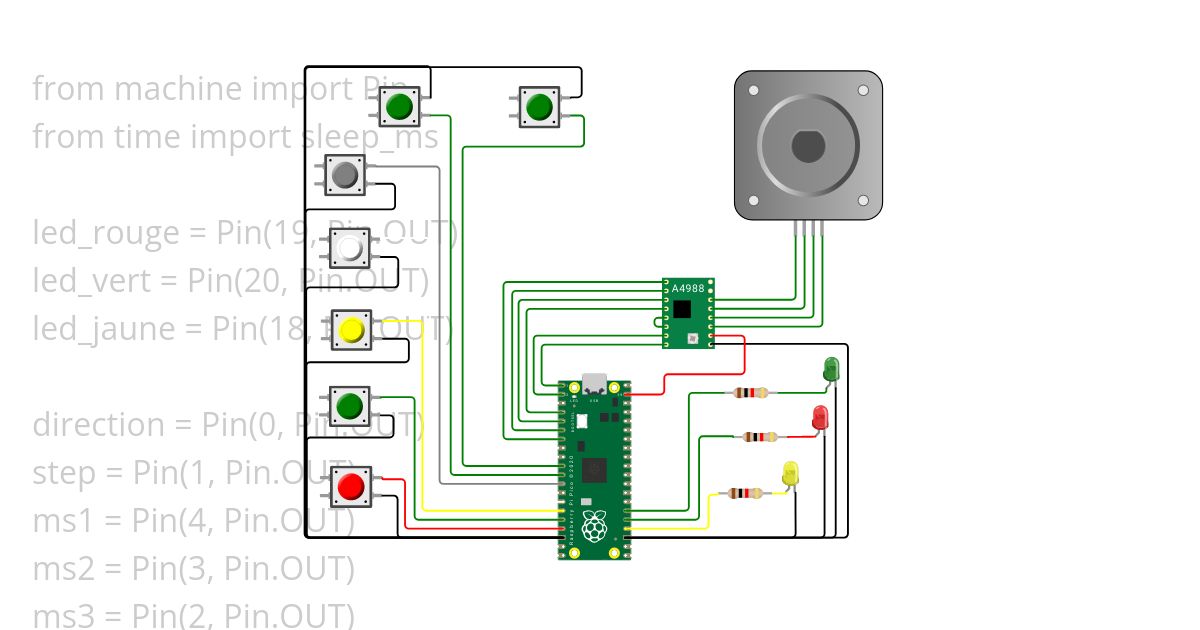 steppermotor simulation