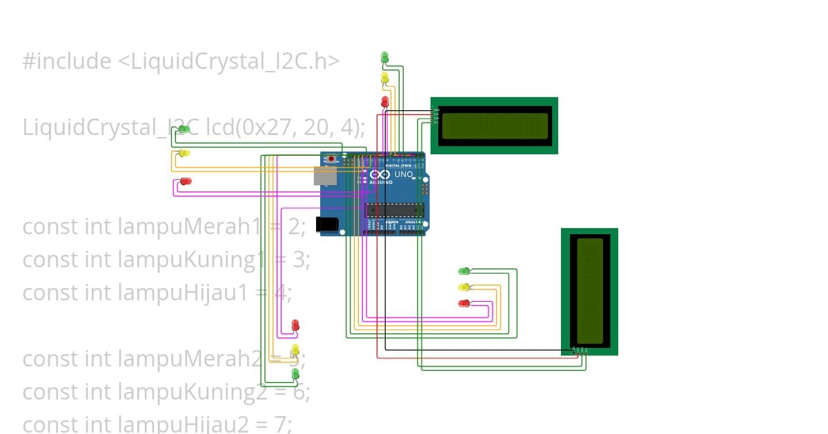 DYO TRAFFIC LIGHT 222 simulation