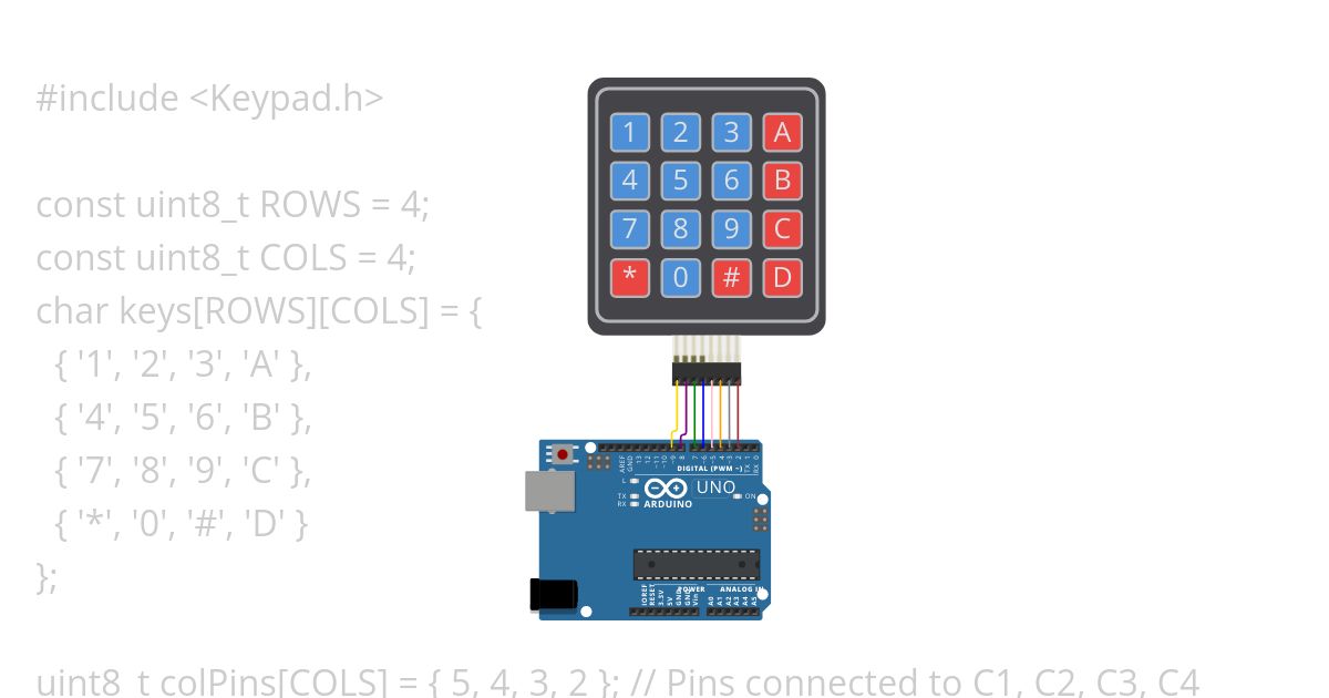 keypad-input.ino Copy simulation