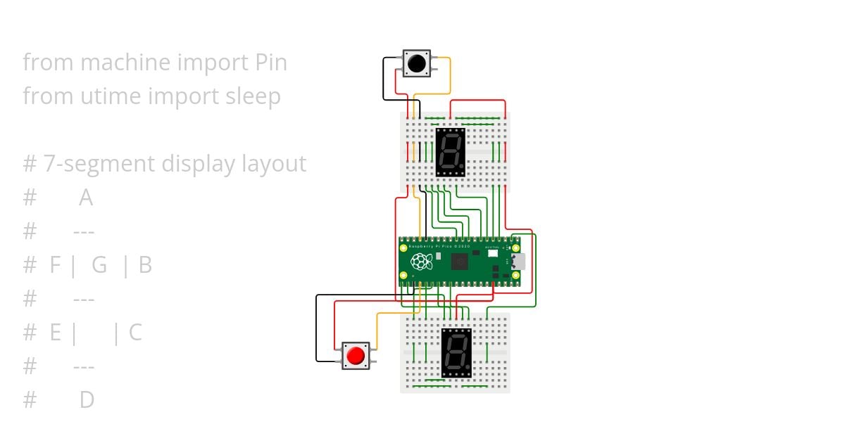 7-Segment Display Counter Copy simulation