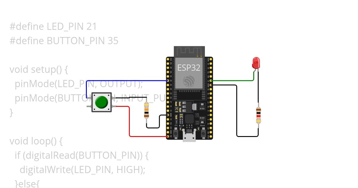BUTTON_LED_example simulation