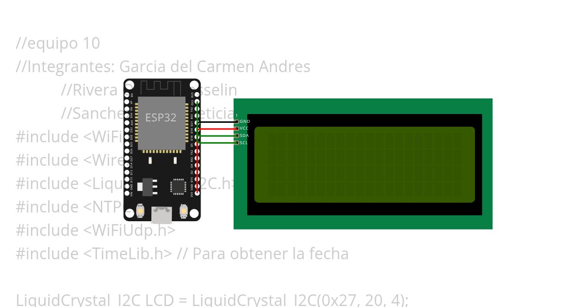 Hora en tiempo real  simulation