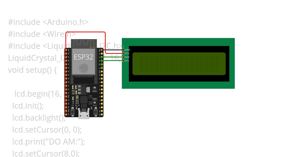 LCD simulation