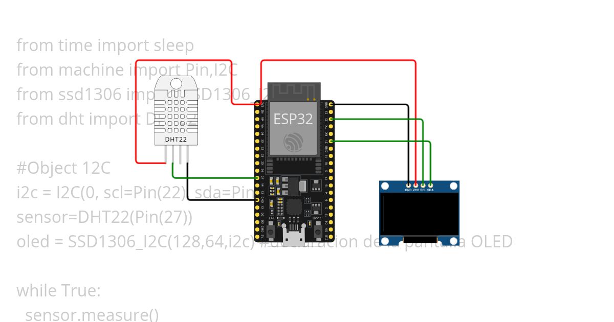 Pantalla con sensor LCD MICROPYTHON simulation