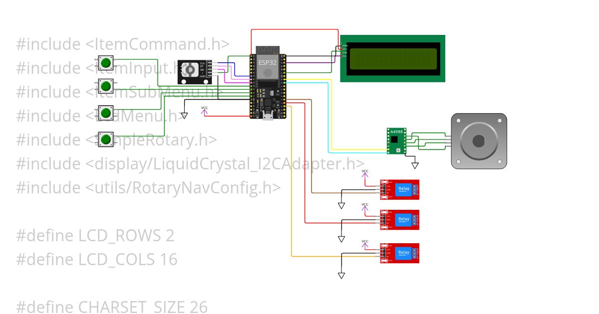 ESP32 sacos Empujador Etiqueta v2 simulation