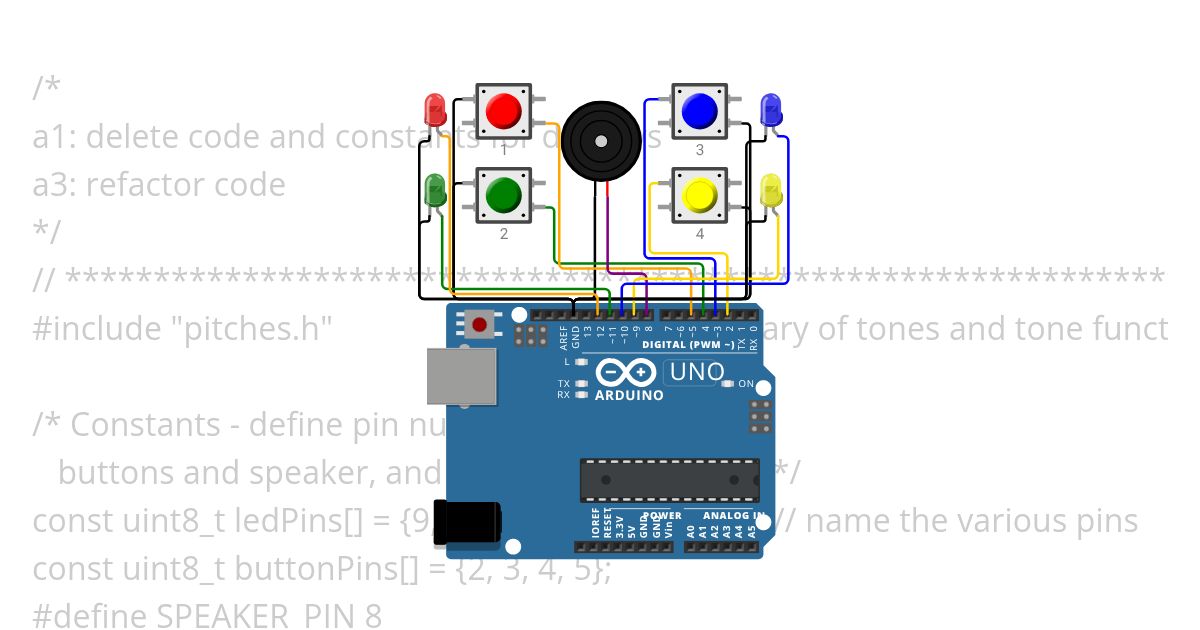 Mysimon.ino a3 simulation