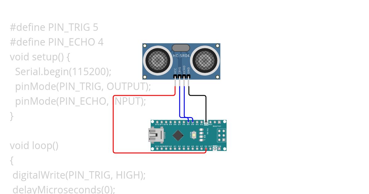 Ultrasonic sensor Sushmitha simulation