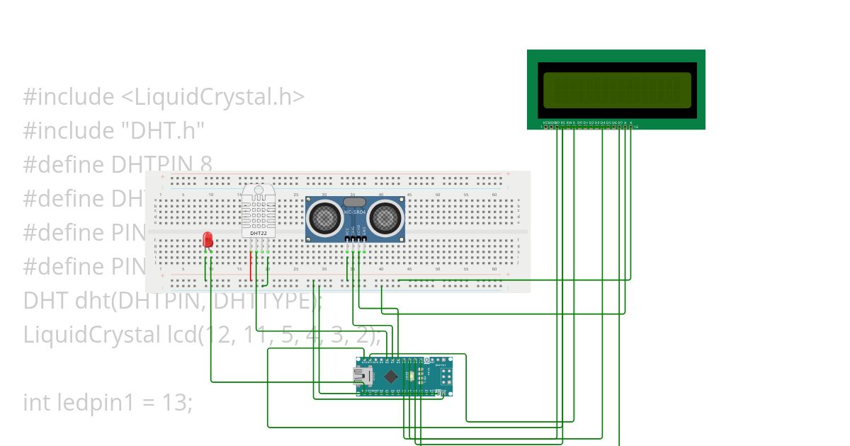 Temperature Sensor simulation