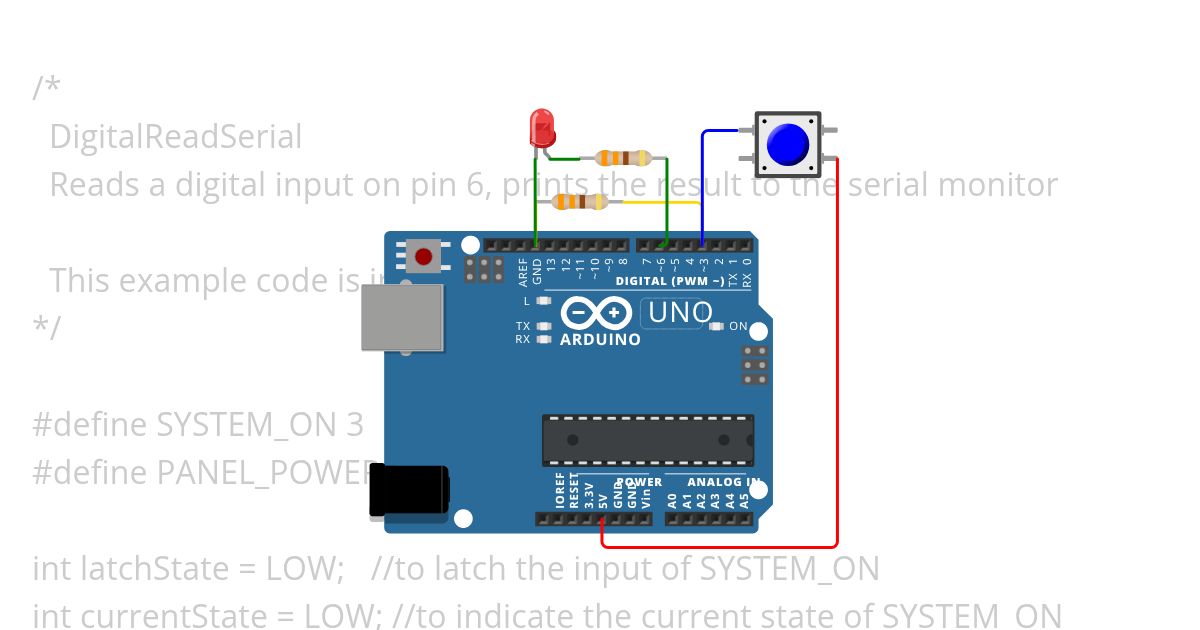 Latching digital input - Activity 3 simulation