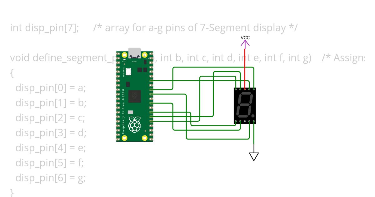 8 - 7-seg display simulation