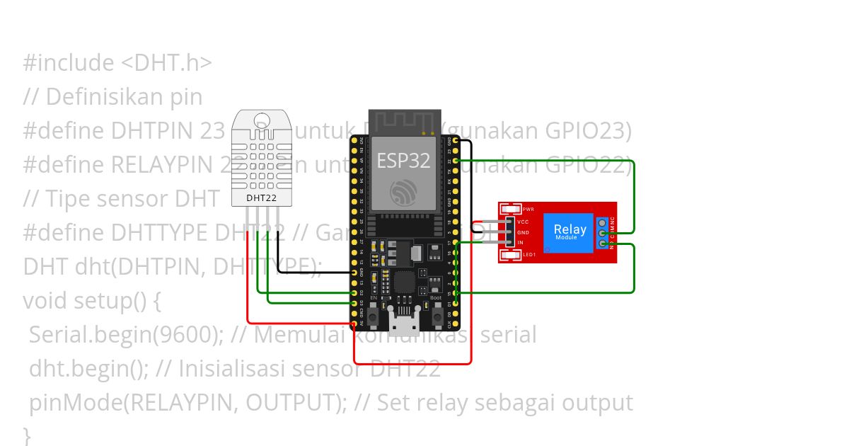 Aktuator Berdasarkan Data Sensor simulation