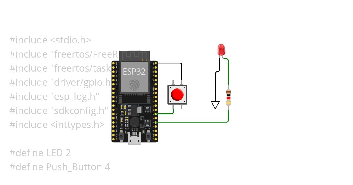IDF GPIO Interrupt Test  Copy simulation