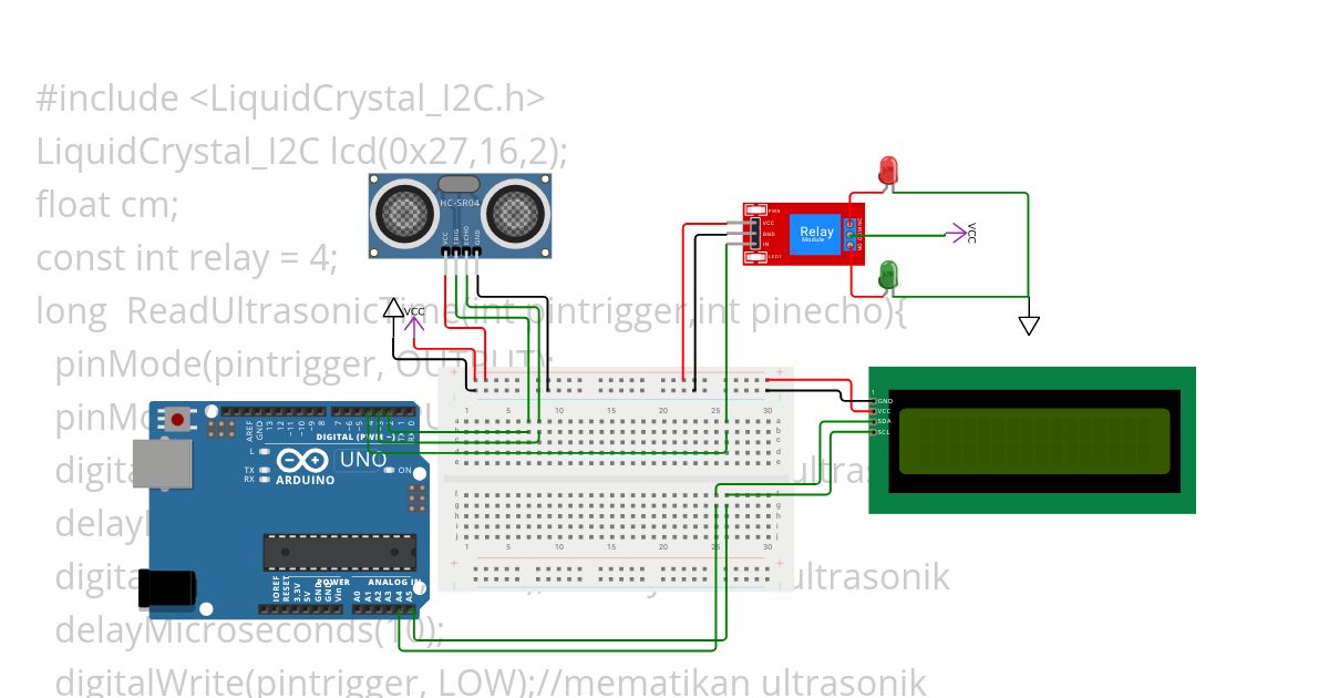 AUTOMATIC WATER PUMP simulation