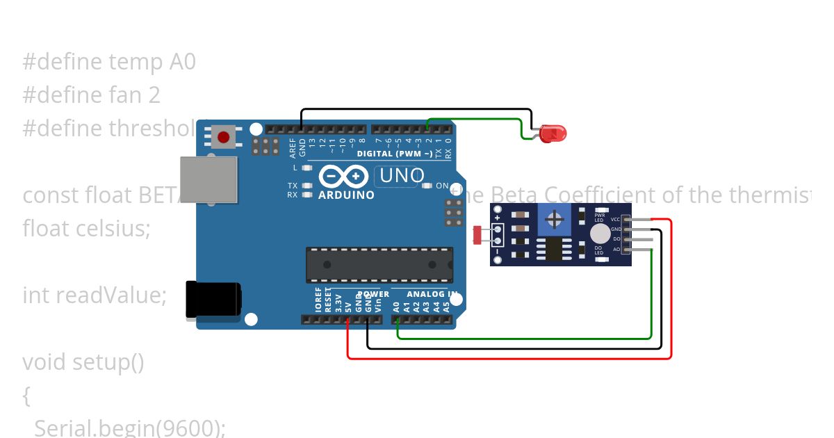 temp sensor 10-50C simulation