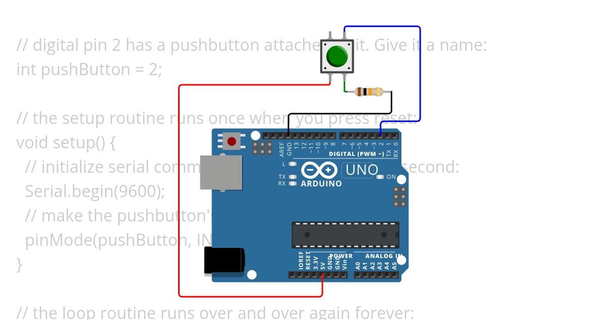 Digital Input Serial Read simulation