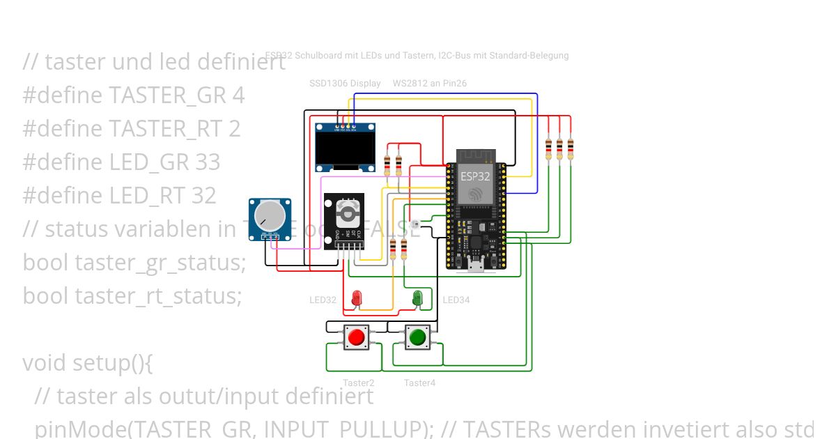 ESP32 serielle schnitstelle simulation