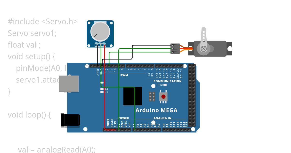 servo1 simulation