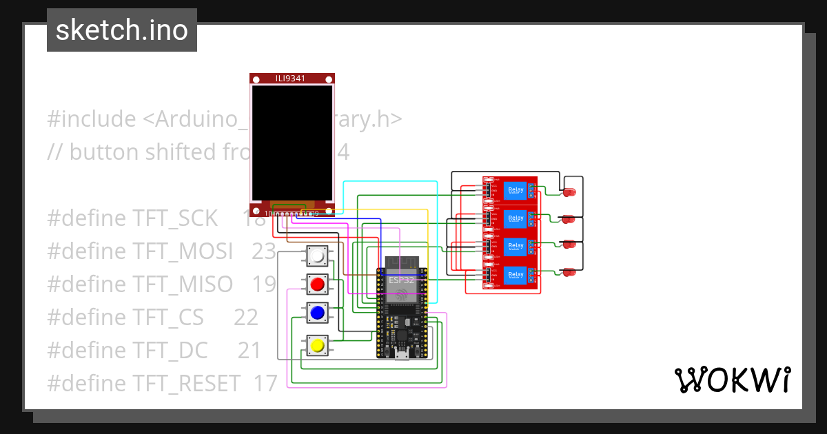 level 1 tft - Wokwi ESP32, STM32, Arduino Simulator