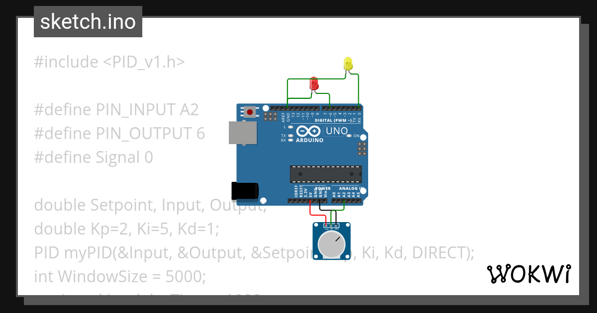 PID Relay - Wokwi ESP32, STM32, Arduino Simulator