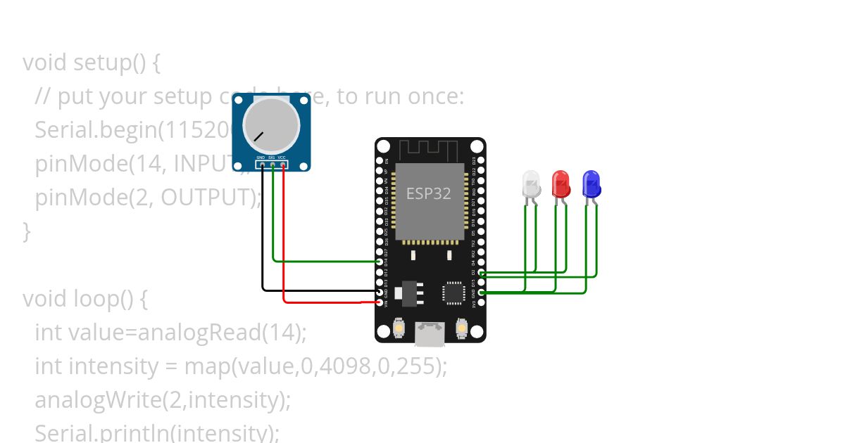 potentiometer  simulation