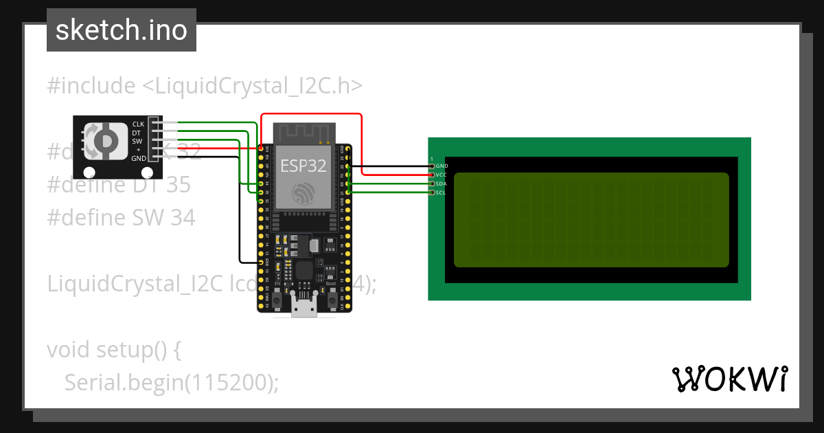 menu main - Wokwi ESP32, STM32, Arduino Simulator