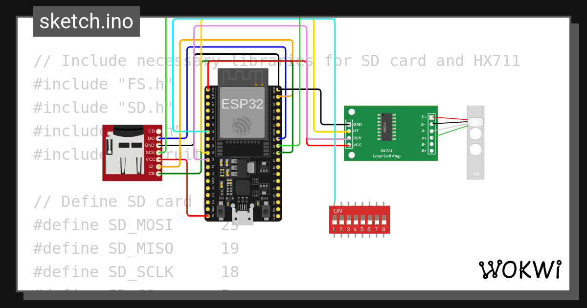 Baja esp32 daq wokwi esp32 stm32 arduino simulator
