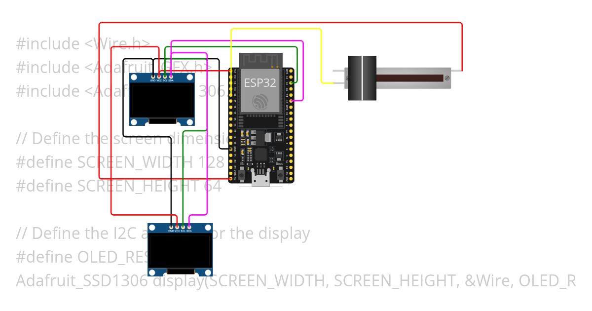 2 OLED  ssd voltage Moniter simulation